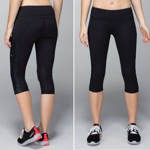 Lululemon Cut the Crop Run Crops, 4